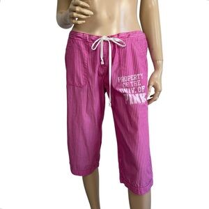 Victoria Secret Pink Crop Sleepwear Lounge Pants Small
